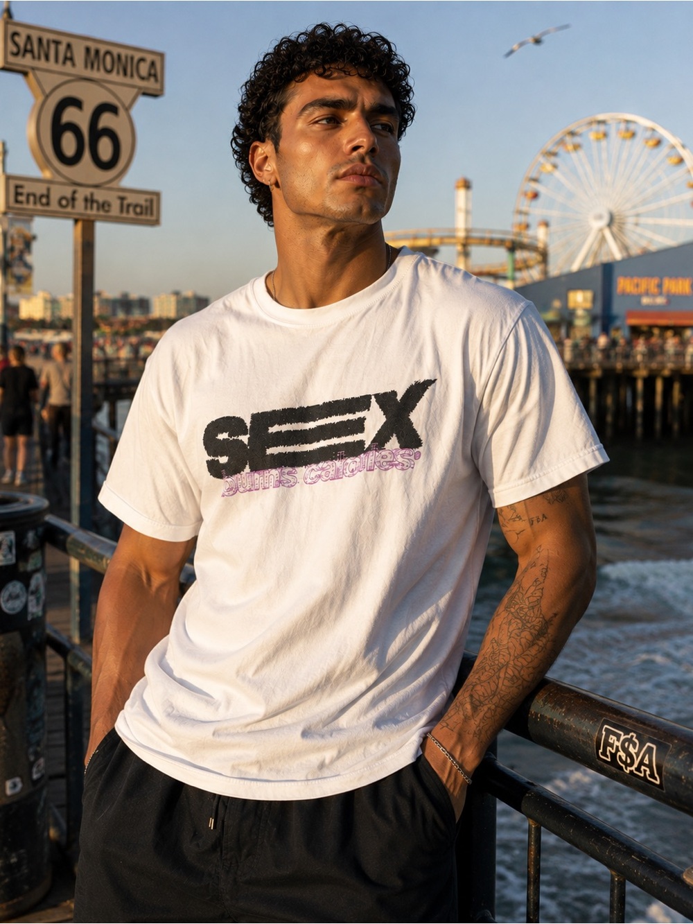 ‘SEX Burns Calories’ tee by Diet Starts Monday | Archive • FW’17